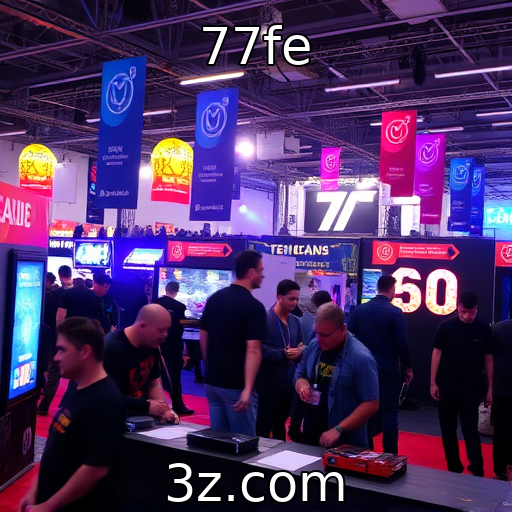 Participação da indústria de jogos em eventos e feiras